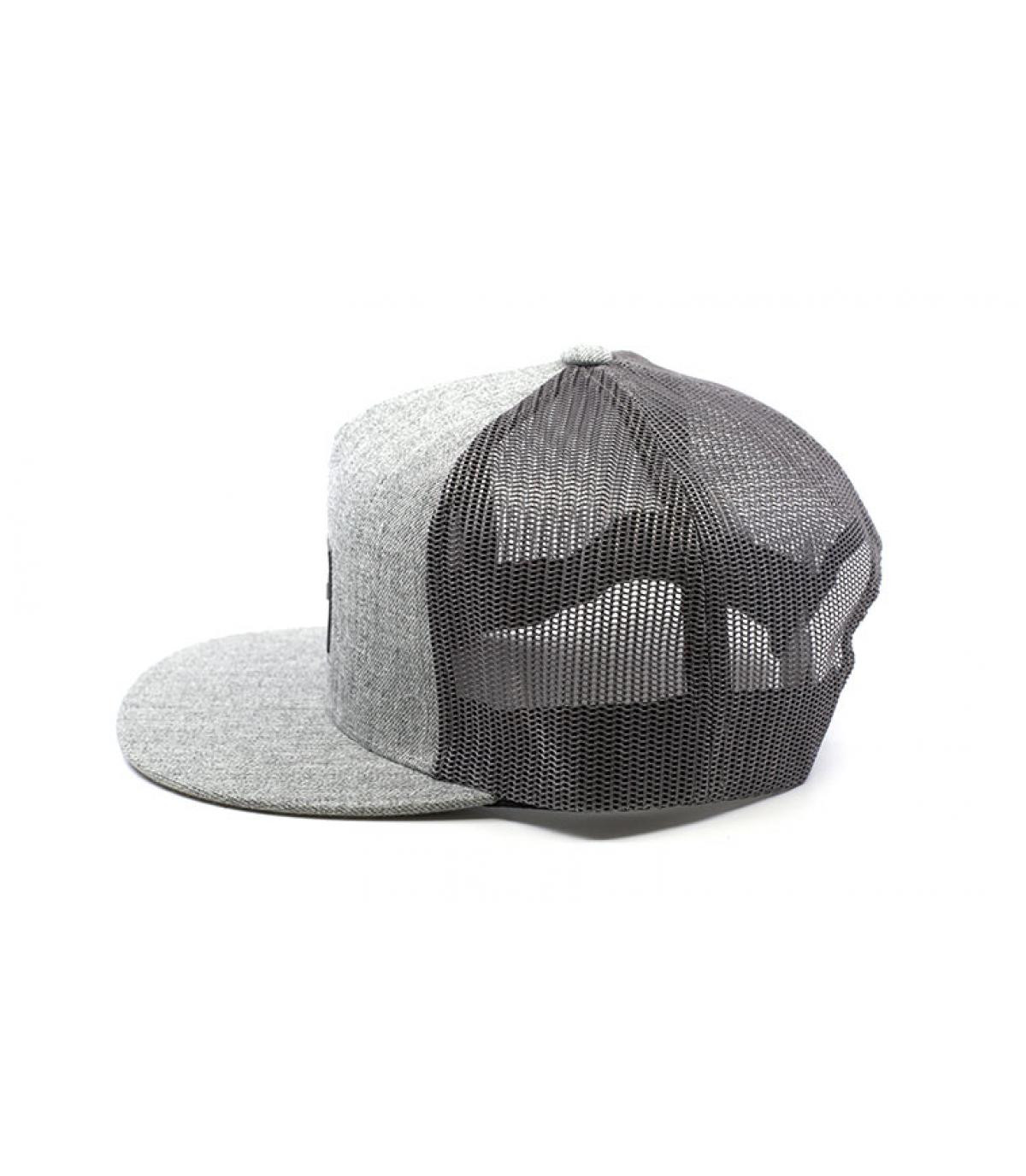 Nixon Nixon heather grey trucker Nixon Nixon heather grey trucker